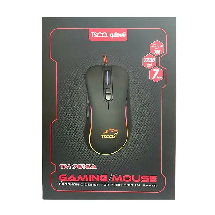 ماوس مخصوص بازی تسکو مدل TM 761GA -gallery-11