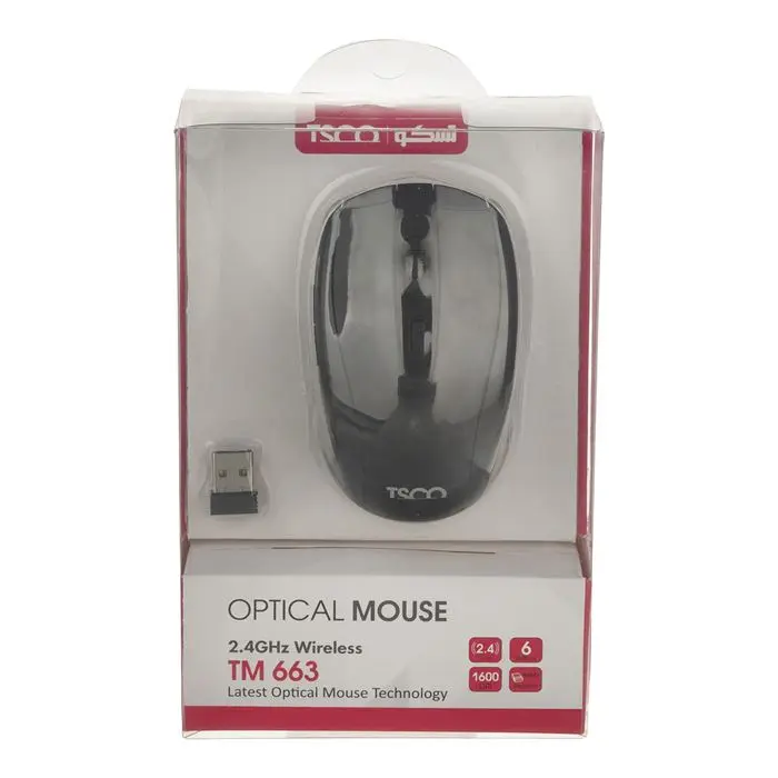 ماوس بی سیم تسکو مدل TM 663W -gallery-11