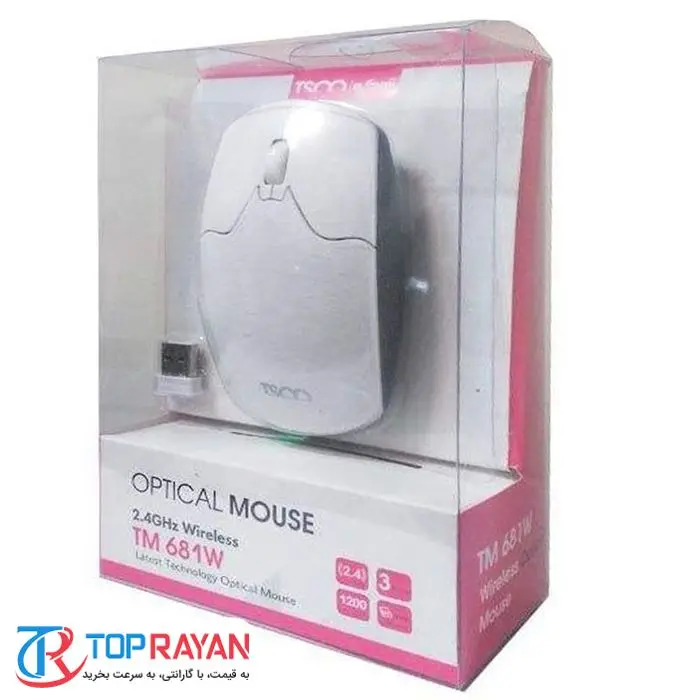 ماوس بی سیم تسکو مدل TM 681W -gallery-1