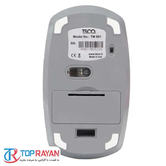 ماوس بی سیم تسکو مدل TM 681W -gallery-3