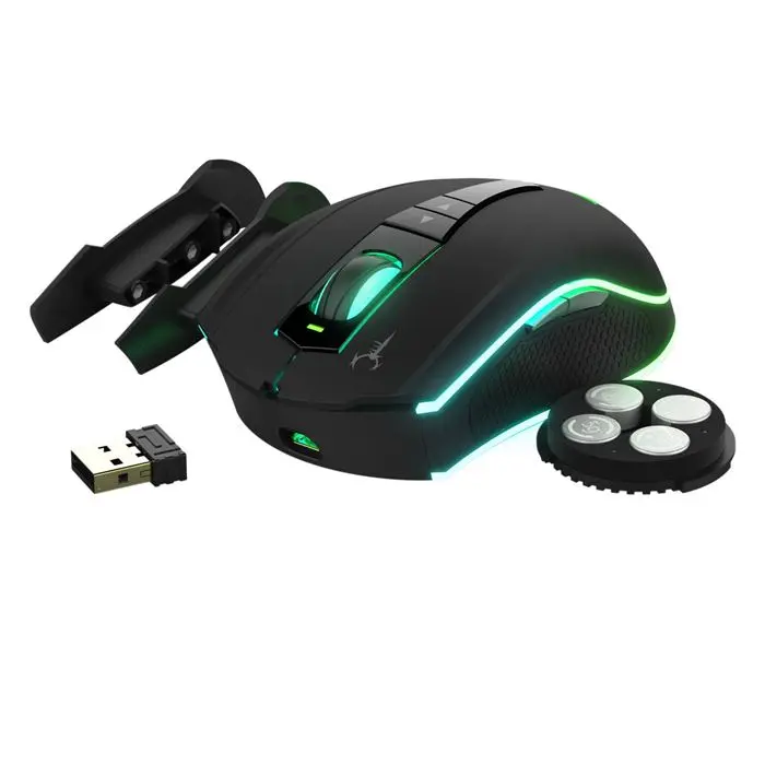 ماوس بی سیم گیمینگ گیم دیاس مدل Hades M1 -gallery-3