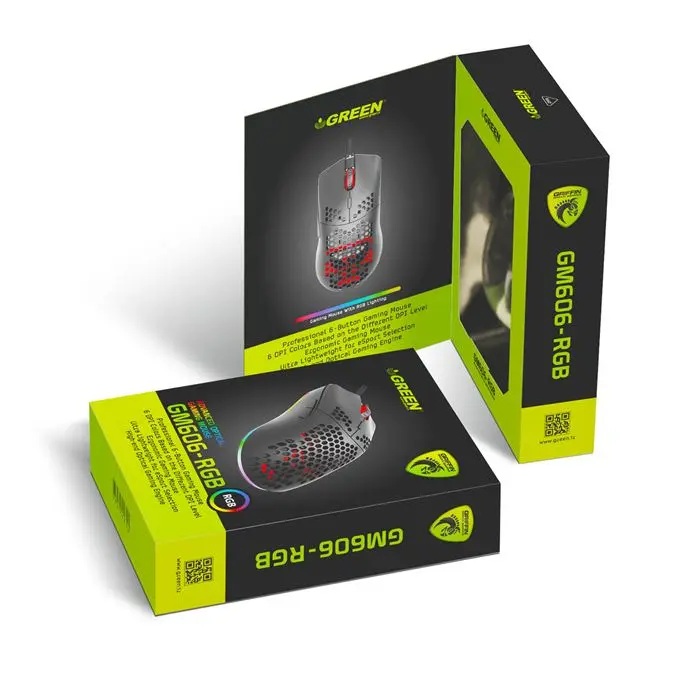 ماوس مخصوص بازی گرین مدل GM 606 RGB -gallery-11