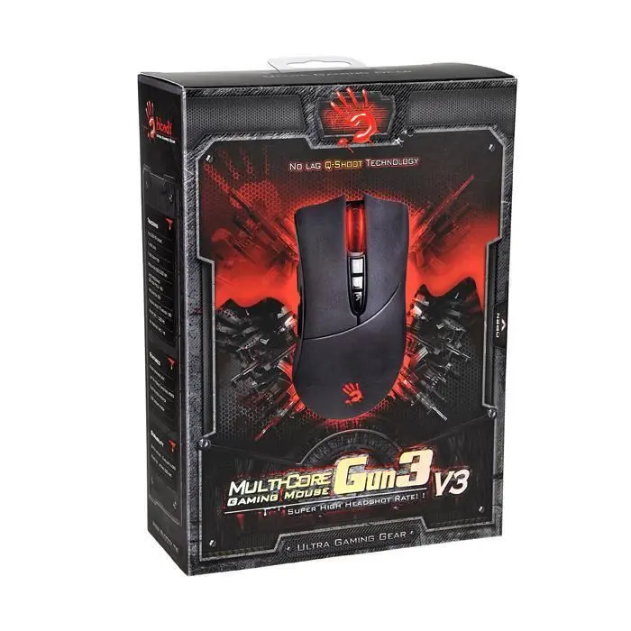 موس گیمینگ Ultra Gaming Gear V3 ای فورتک -gallery-17