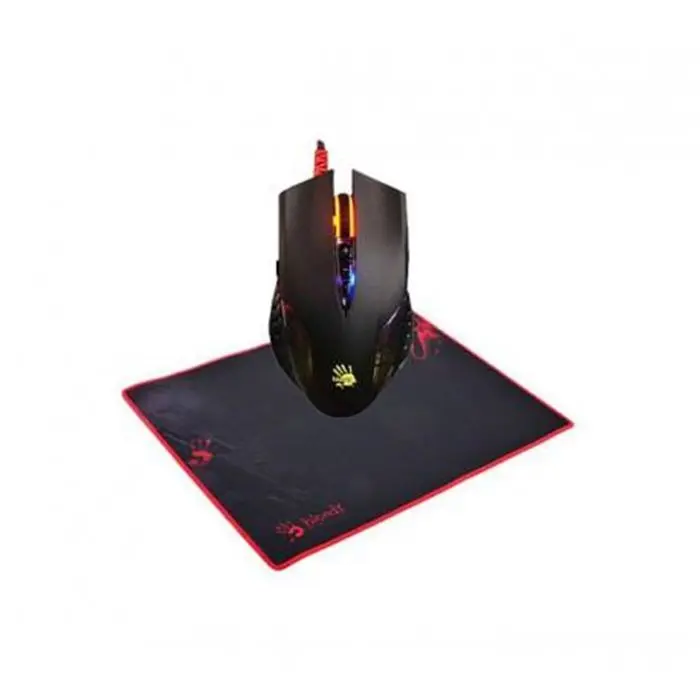 Mouse+Mouse Pad: A4Tech Bloody Q5081 Wired Bundle Gaming -gallery-1