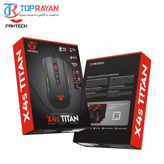 ماوس مخصوص بازی فنتک مدل X4s TITAN -gallery-10