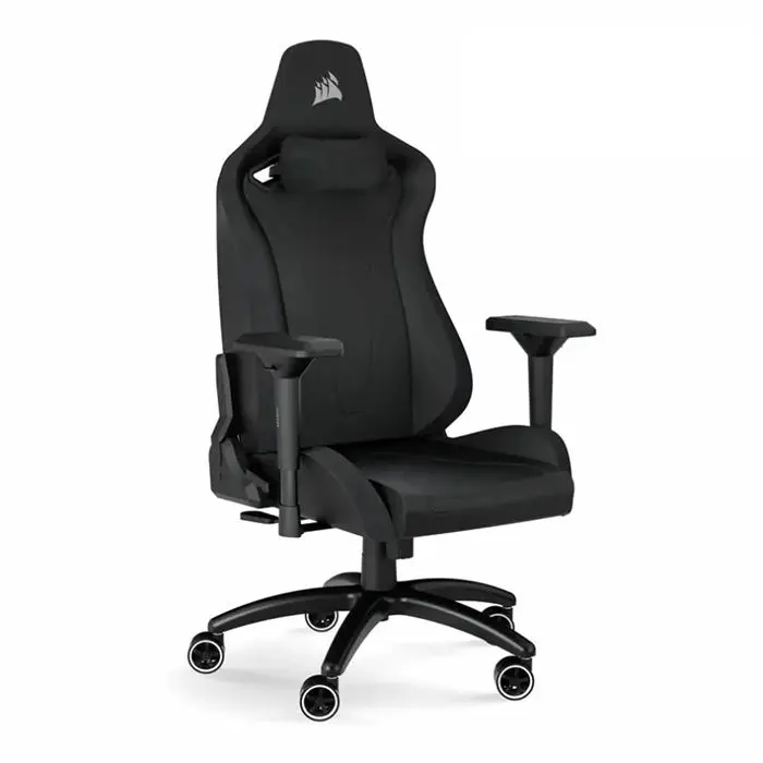 صندلی گیمینگ کورسیر TC200 Plush Leatherette Black-Black -gallery-6