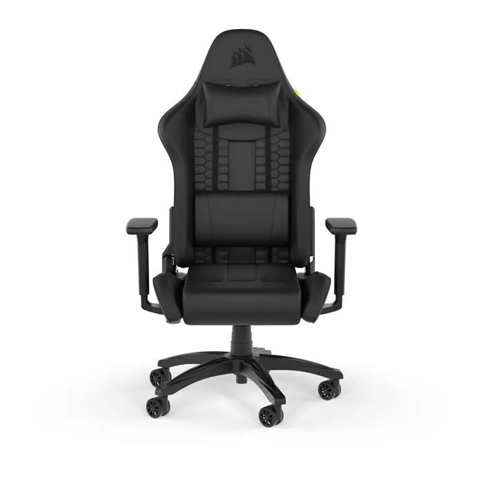 صندلی گیمینگ کورسیر TC100 RELAXED Leatherette Black -gallery-5