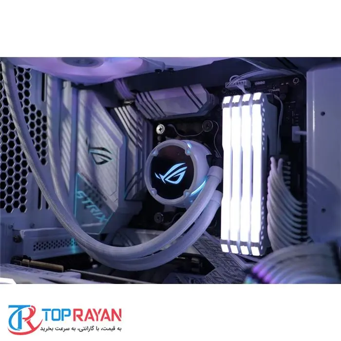خنک کننده پردازنده ایسوس مدل ROG Strix LC ۲۴۰ RGB White Edition -gallery-1