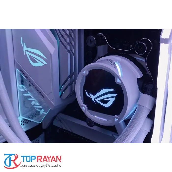خنک کننده پردازنده ایسوس مدل ROG Strix LC ۲۴۰ RGB White Edition -gallery-8