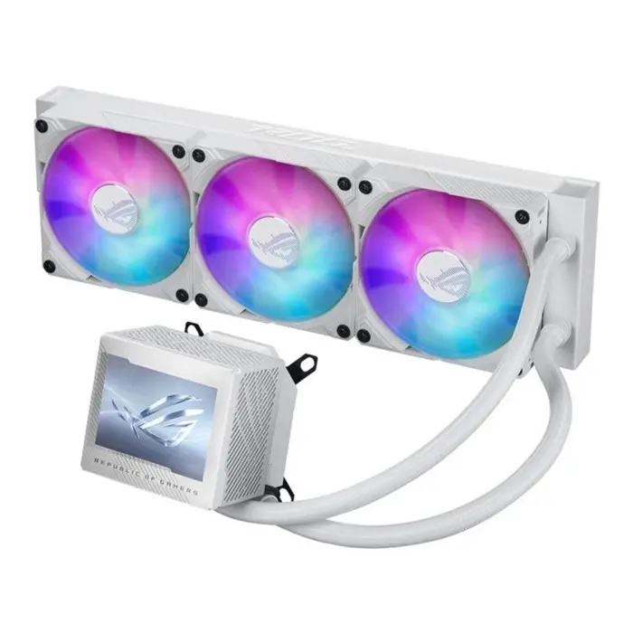 خنک کننده پردازنده ایسوس سفید مدل ROG RYUJIN III 360 ARGB EXTREME -gallery-1