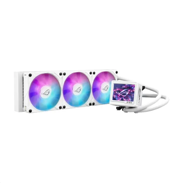 خنک کننده مایع پردازنده ایسوس سفید ROG RYUJIN III 360 ARGB Extreme -gallery-10