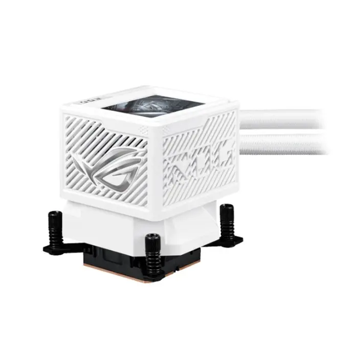 خنک کننده مایع پردازنده ایسوس سفید ROG RYUJIN III 360 ARGB Extreme -gallery-12