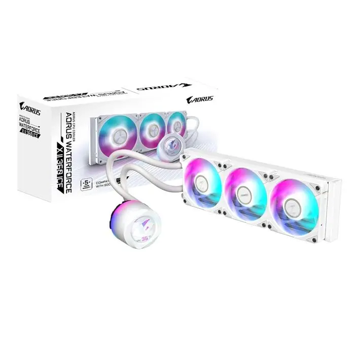 خنک کننده مایع پردازنده گیگابایت مدل AORUS Waterforce X II 360 ICE -gallery-4