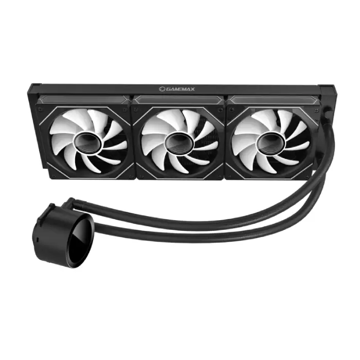 خنک کننده پردازنده مایع گیم مکس IceBurg 360 Digital Black -gallery-2