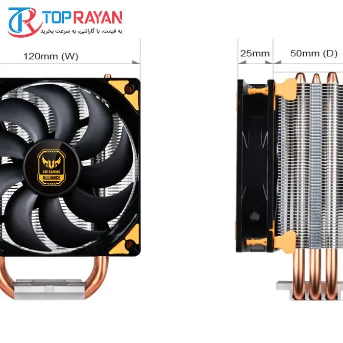 خنک کننده پردازنده سیلوراستون مدل Argon SST-AR01-V3 -gallery-12