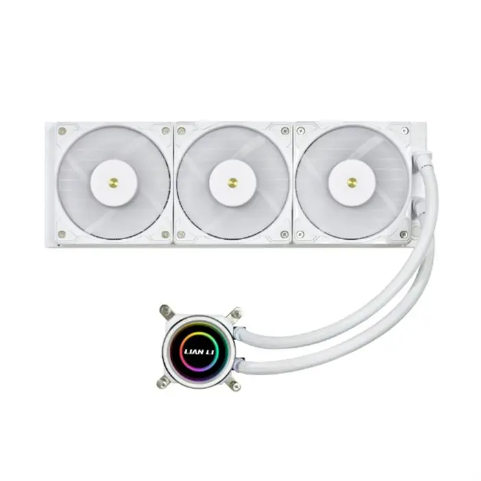 کولر پردازنده مایع لیان لی سفید مدل Galahad II Trinity Performance 360 Liquid -gallery-6