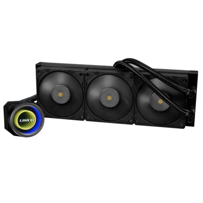 کولر پردازنده مایع لیان لی مشکی مدل Galahad II Trinity Performance 360 Liquid -gallery-6