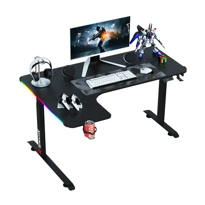 میز گیمینگ 2 موتور ردراگون GD 3400 M BLACK 140cm RGB -gallery-13
