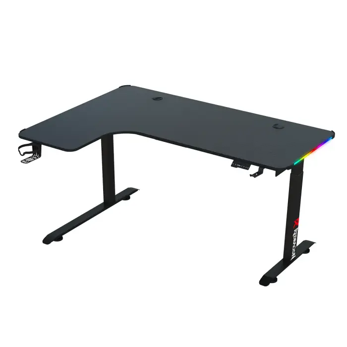 میز گیمینگ 2 موتور ردراگون GD 3400 M BLACK 140cm RGB -gallery-7