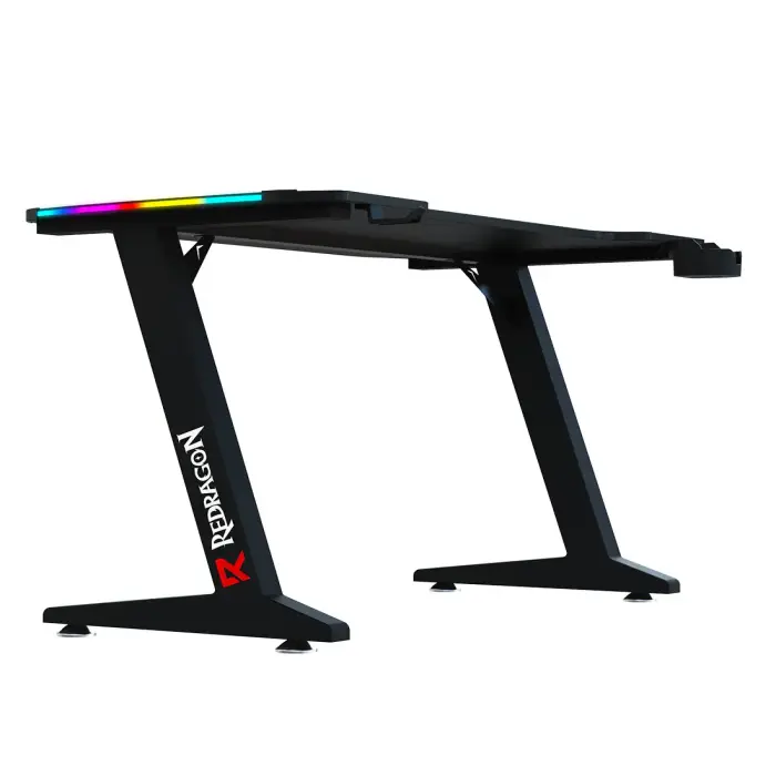 میز کامپیوتر گیمینگ ردراگون مدل GD-3111BK 140cm RGB -gallery-2