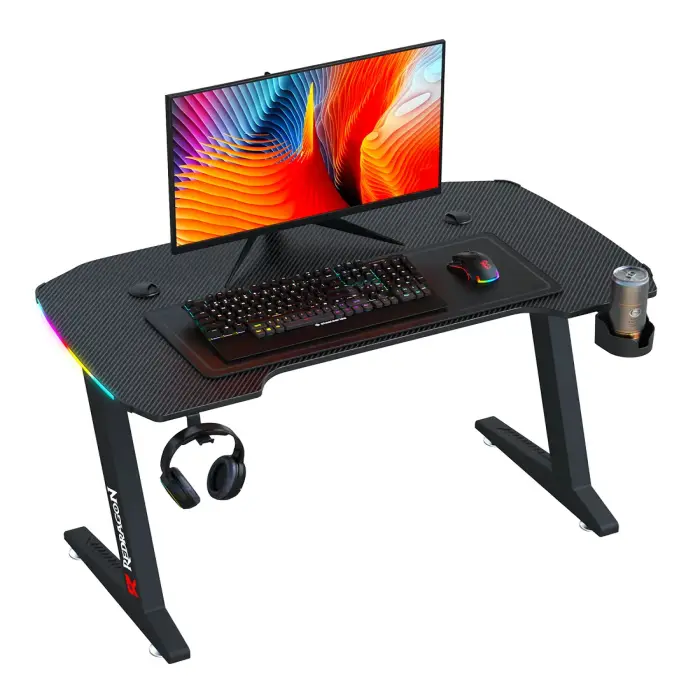 میز کامپیوتر گیمینگ ردراگون مدل GD-3111BK 140cm RGB -gallery-6