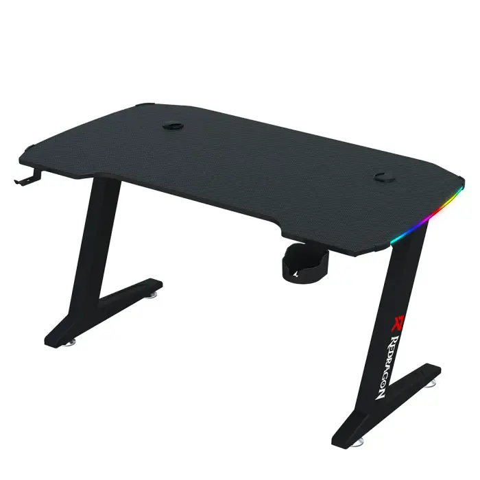 میز کامپیوتر گیمینگ ردراگون مدل GD-3111BK 140cm RGB -gallery-7
