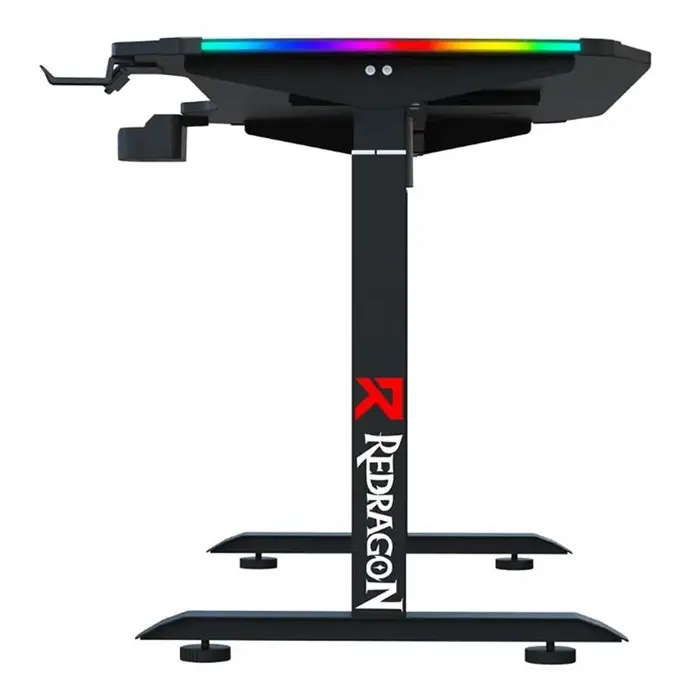 میز کامپیوتر گیمینگ موتور دار ردراگون مدل GD-3320-L 160cm RGB -gallery-3