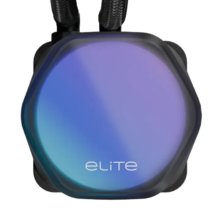 خنک کننده پردازنده مایع کولر مستر مدل Elite Liquid 360mm ARGB White -gallery-1