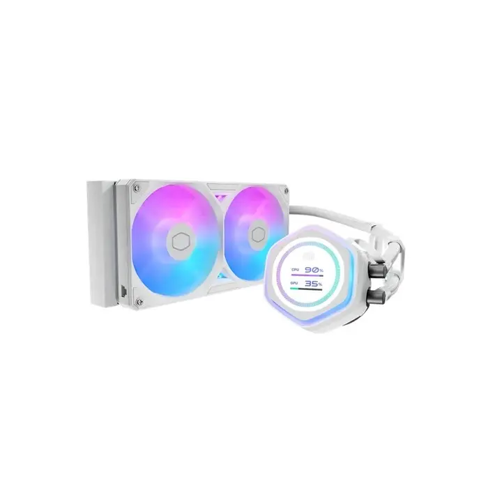 خنک کننده پردازنده مایع کولر مستر آرجی بی MASTERLIQUID Atmos II LCD -gallery-2