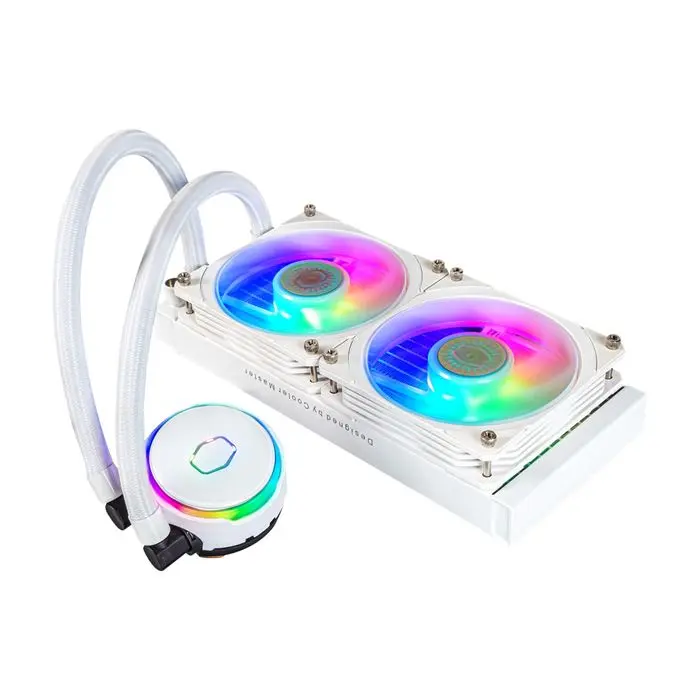 فن خنک کننده پردازنده کولرمستر مدل MASTERLIQUID PL240 FLUX WHITE EDITION -gallery-7