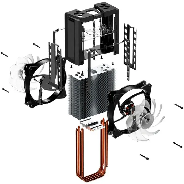 فن خنک کننده پردازنده کولر مستر مدل MASTERAIR MA410M -gallery-10
