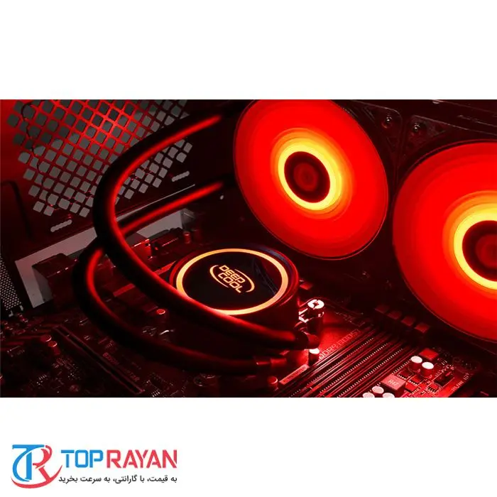 خنک کننده پردازنده دیپ کول مدل GAMMAXX L240T RED -gallery-11