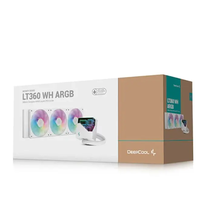 فن مایع پردازنده سفید دیپ کول LT360 WH ARGB -gallery-7