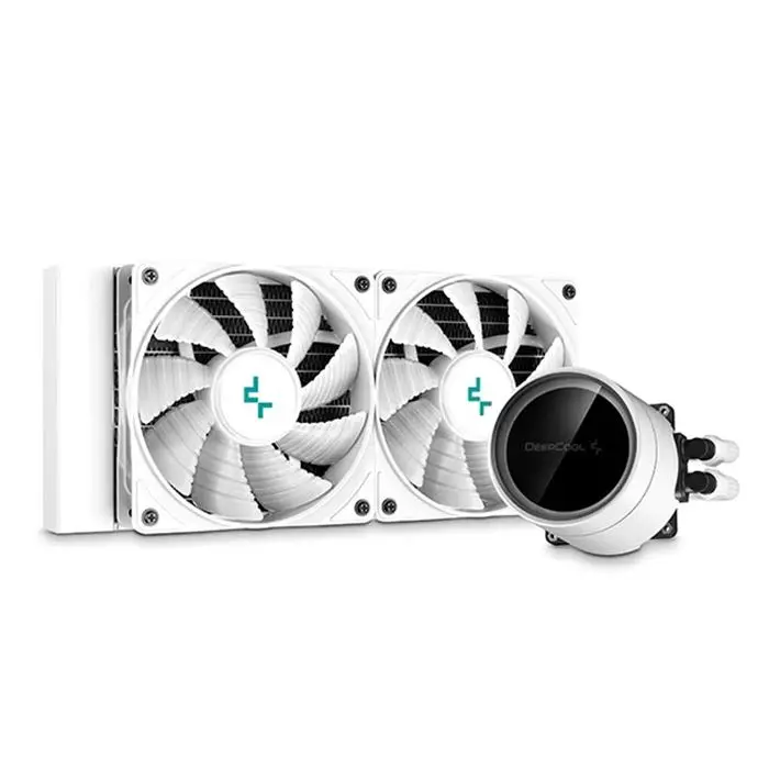 خنک کننده مایع پردازنده دیپ کول Deepcool CASTLE 240EX ARGB White -gallery-4
