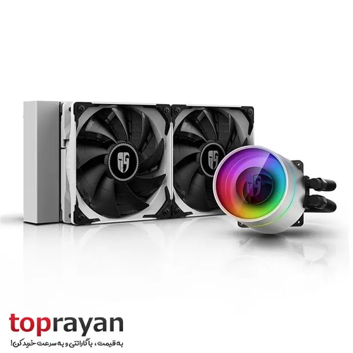 خنک کننده مایع پردازنده دیپ کول مدل DeepCool Castle 240EX White -gallery-3