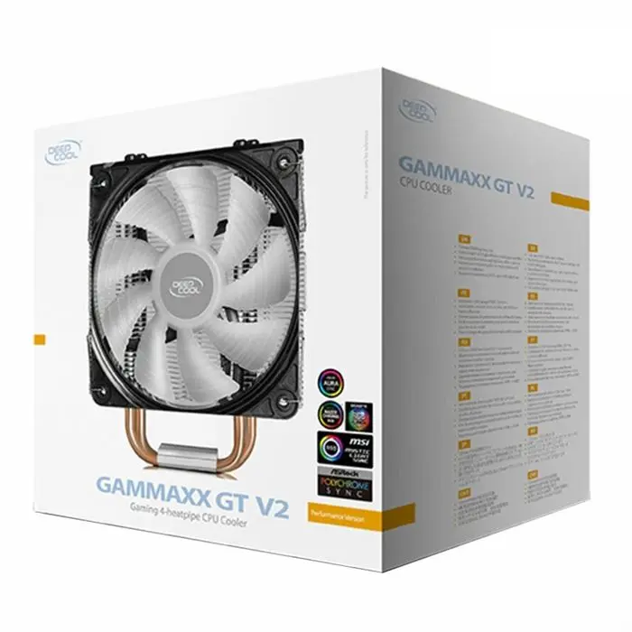 خنک کننده پردازنده دیپ کول مدل GAMMAXX GT V2 RGB -gallery-2