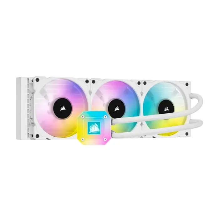 خنک کننده مایع پردازنده کورسیر Corsair iCUE H150i ELITE CAPELLIX White -gallery-4