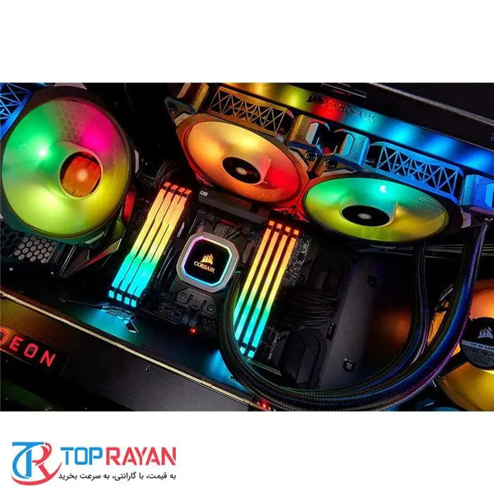 فن خنک کننده پردازنده کرسیر مدل H100i RGB PLATINUM -gallery-8