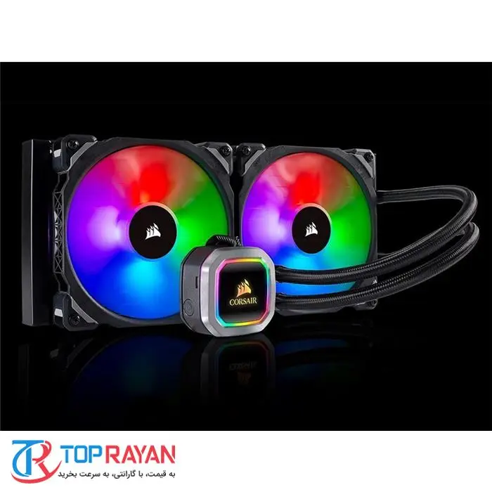 خنک کننده مایع پردازنده کرسیر مدل Hydro Series H۱۱۵i RGB PLATINUM -gallery-1