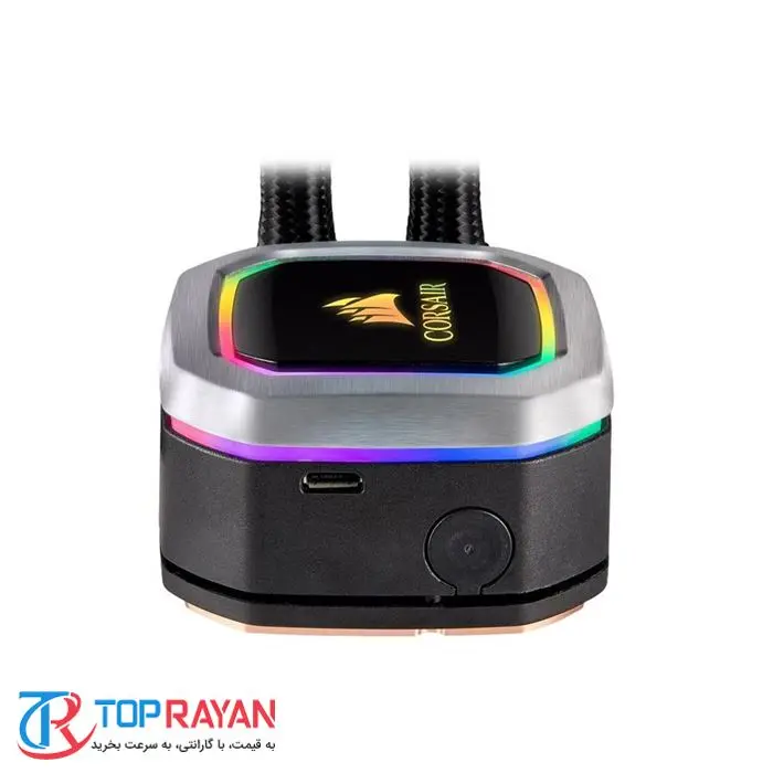 خنک کننده مایع پردازنده کرسیر مدل Hydro Series H۱۱۵i RGB PLATINUM -gallery-3