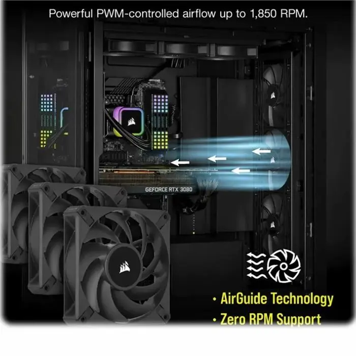 خنک کننده مایع پردازنده کورسیر iCUE H150i RGB ELITE Black -gallery-5