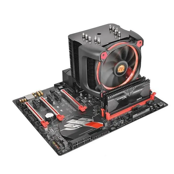 خنک کننده پردازنده ترمالتیک مدل Riing Silent 12 Pro Red -gallery-6