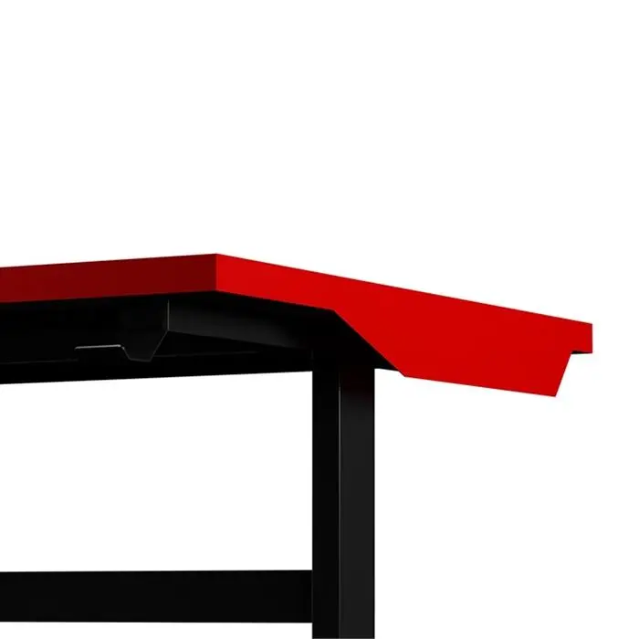 میز گیمینگ ارگونومی تایتان Gaming Desk TITAN RGB Black -gallery-1