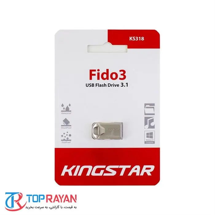 فلش مموری کینگ‌ استار مدل KS۳۱۸ Fido۳ ظرفیت ۶۴ گیگابایت -gallery-6