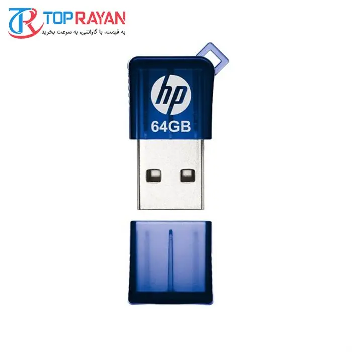 فلش مموری USB 2.0 اچ پی مدل v165w ظرفیت 64 گیگابایت -gallery-2