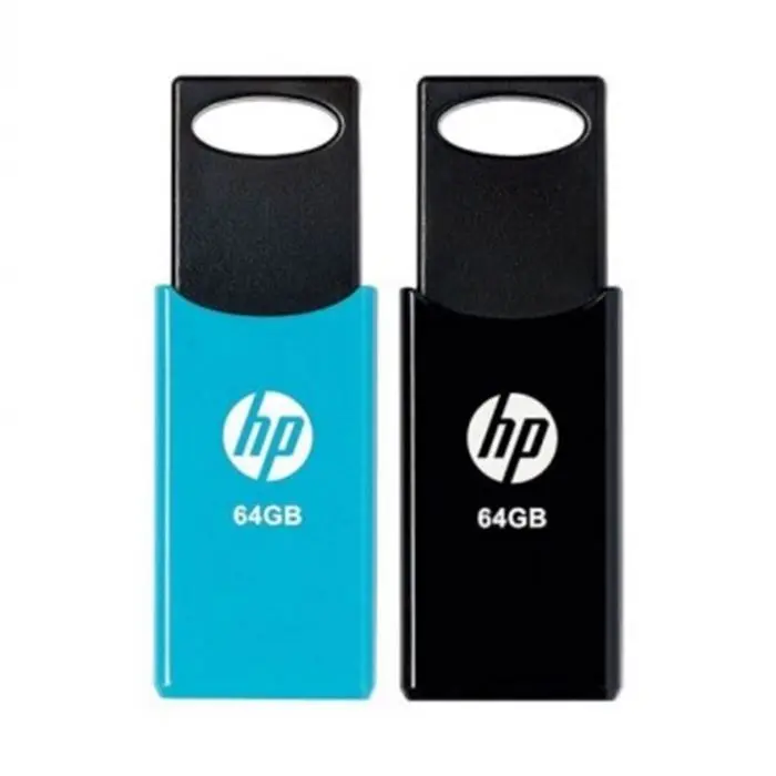 فلش مموری اچ پی USB 2.0 V212W ظرفیت 64 گیگابایت پک 2 تایی -gallery-2