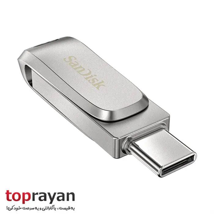 فلش مموری سن دیسک Sandisk Ultra Dual Drive Luxe ظرفیت 128 گیگابایت -gallery-3