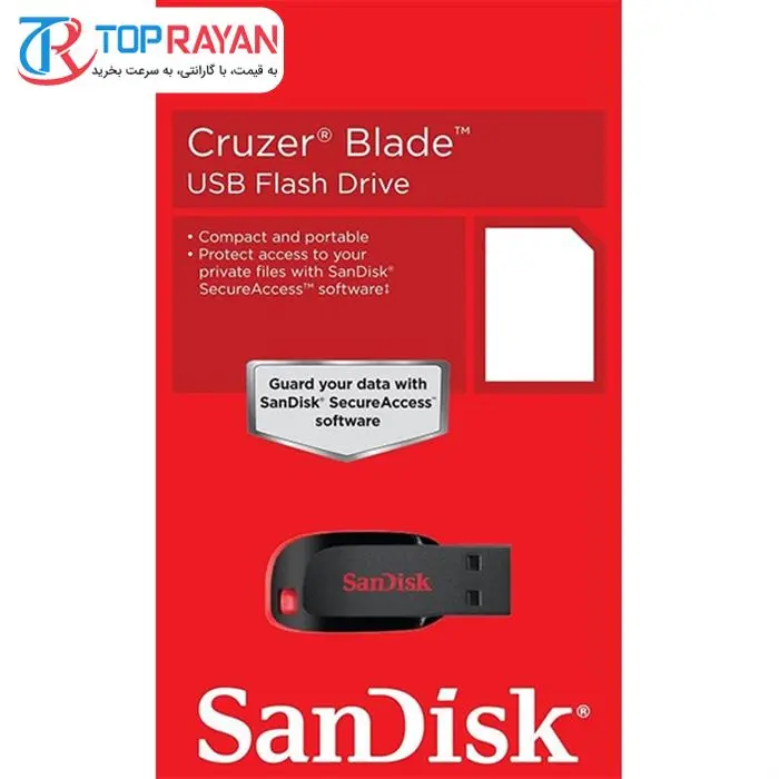 فلش مموری سن دیسک مدل Cruzer Blade CZ50 ظرفیت 8 گیگابایت -gallery-10