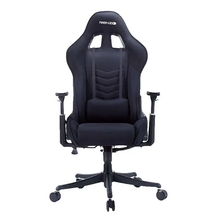 صندلی گیمینگ رنزو مدل Renzo Black HYBRID Black -gallery-8