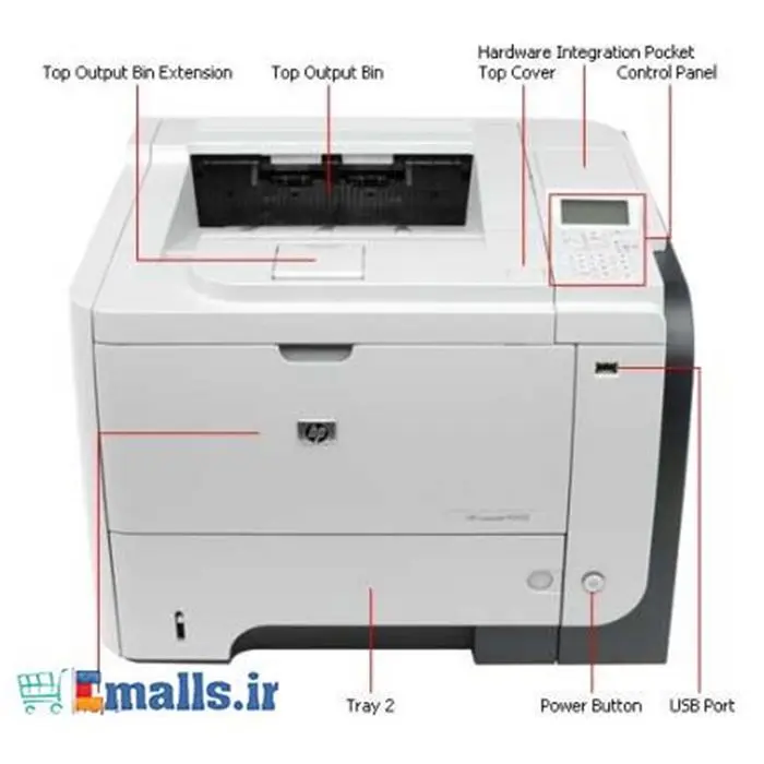 پرینتر لیزری اچ پی مدل Enterprise P3015dn -gallery-13